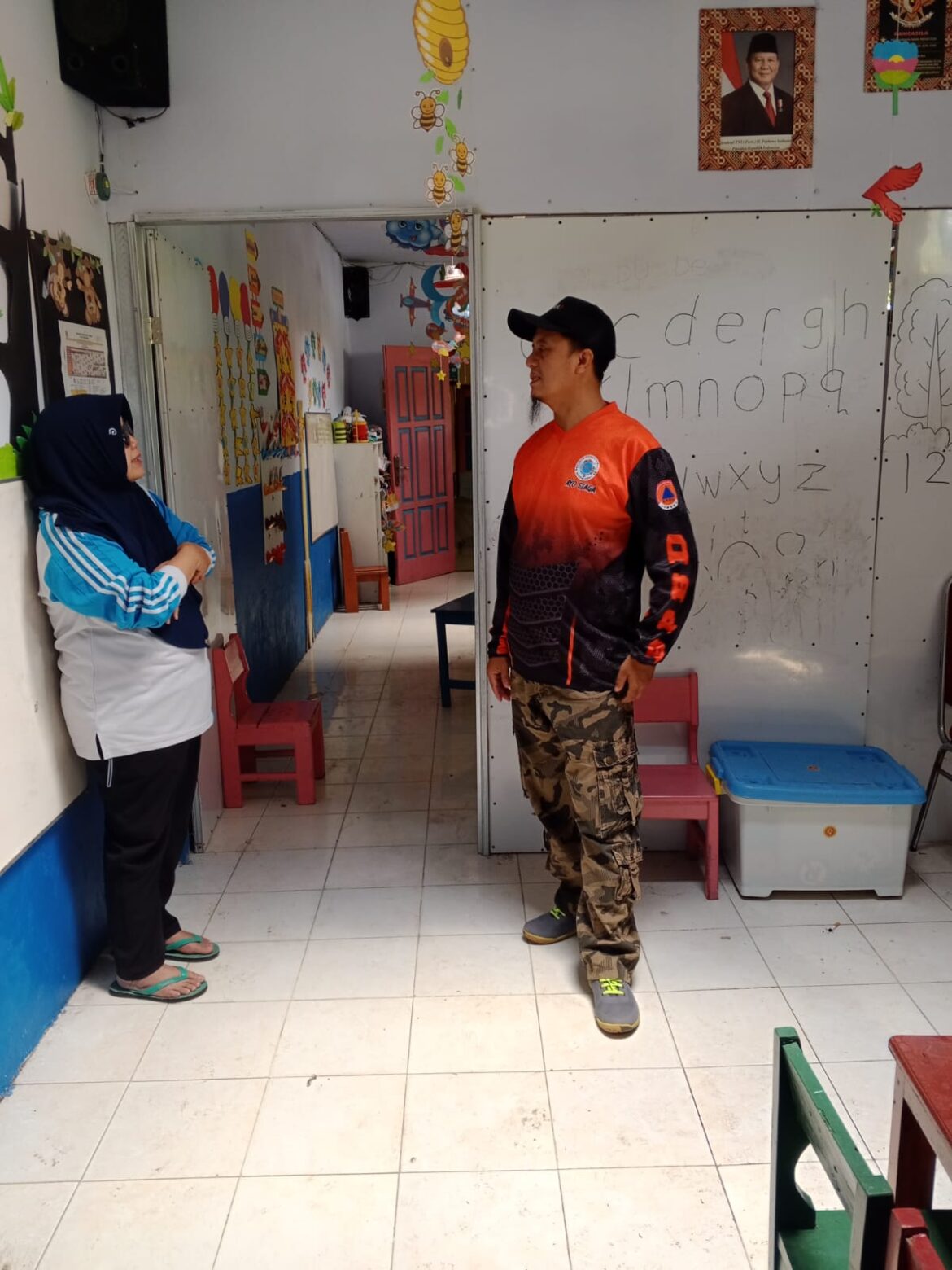 Puting Beliung Rusak TK PGRI Sempolan, Ji Dhafir Turun ke Lokasi