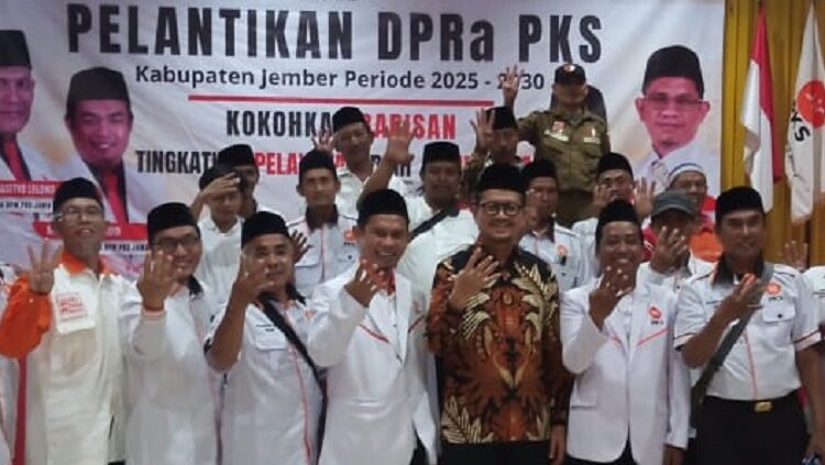 Anggota DPR RI Hadiri Pelantikan DPRa PKS se-Kabupaten Jember