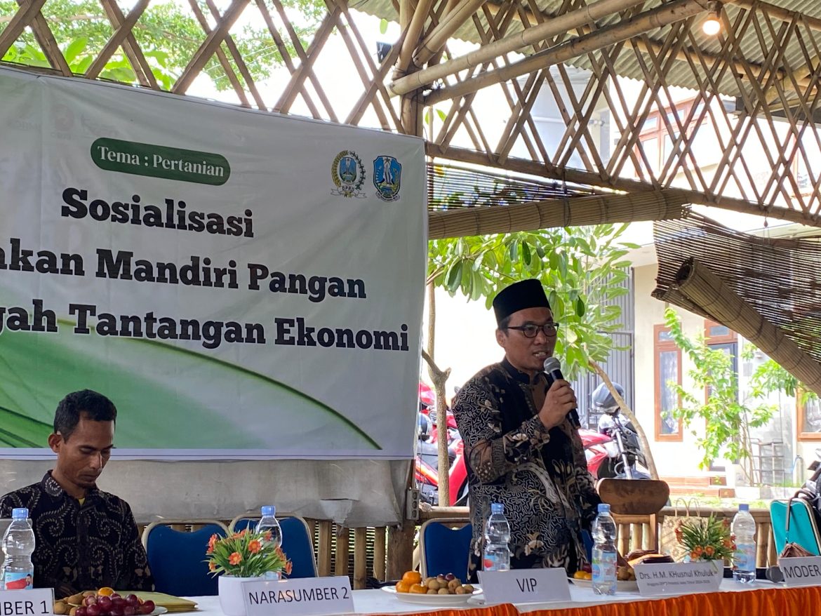 Ahmad Rusdan Soroti Ancaman Resesi Global, Ajak Masyarakat Perkuat Kemandirian Pangan